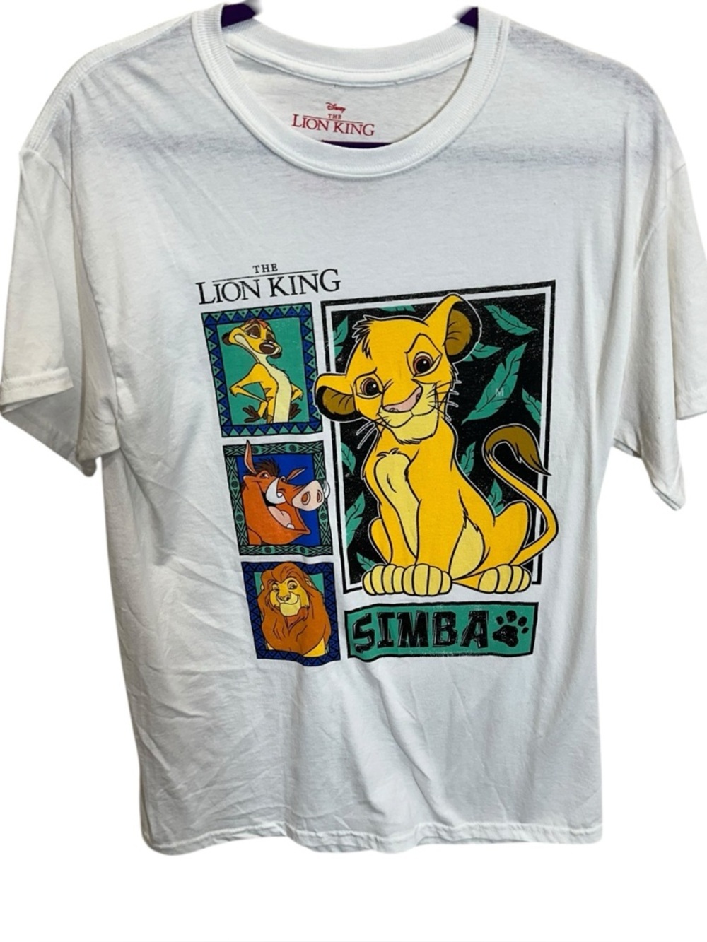The Lion King Graphic tee tshirt Simba cub men’s medium - Picture 1 of 4